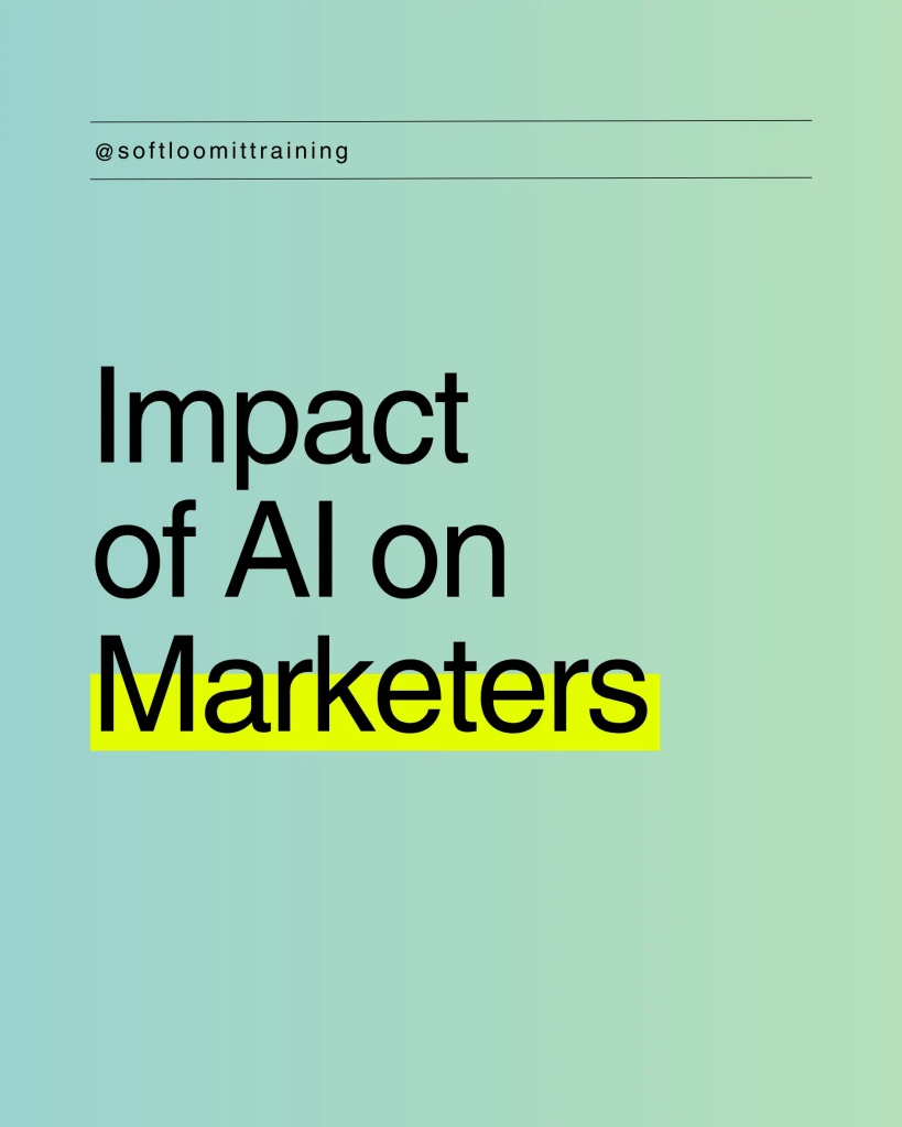 Impact of AI on Marketers